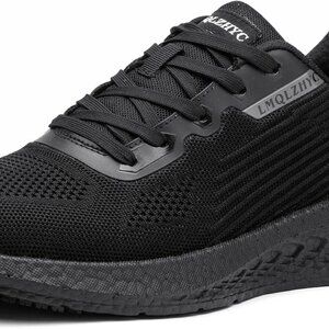 Non Slip Work Shoes Women Food Service Black Slip Resistant Lightweight